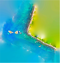 座標を設定して定位置を自動航行